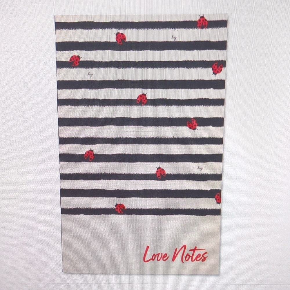 Lug Jotter Notebook - Love Collection - Ladybug Lane - NWT - Picture 3 of 5